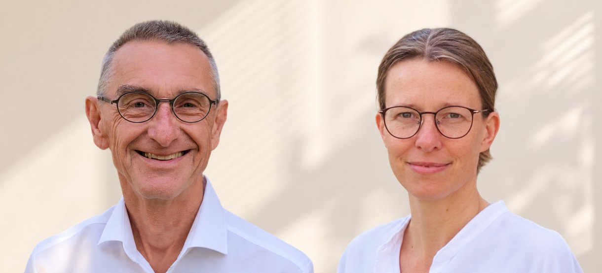 Dr. Ulf Heimbach und Friederike Rosenberger, Paarberater-Duo von Silberstreif